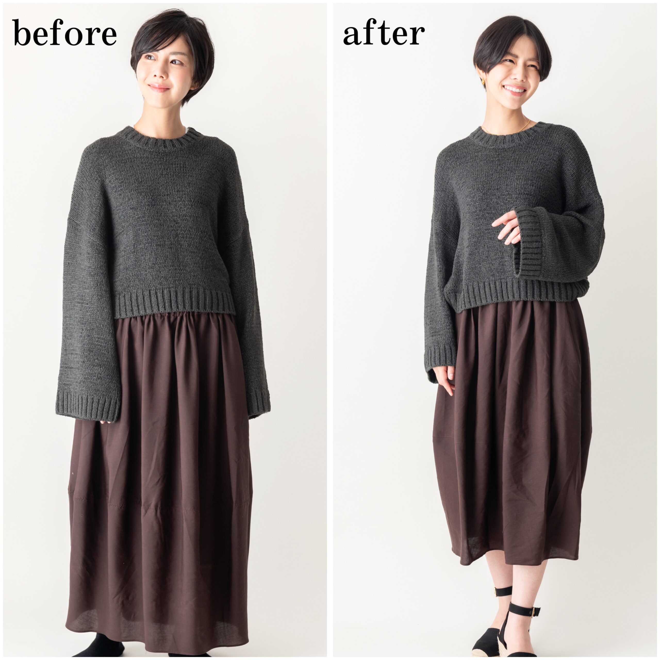 Read more about the article Knit&Skirt : Size Adjustment